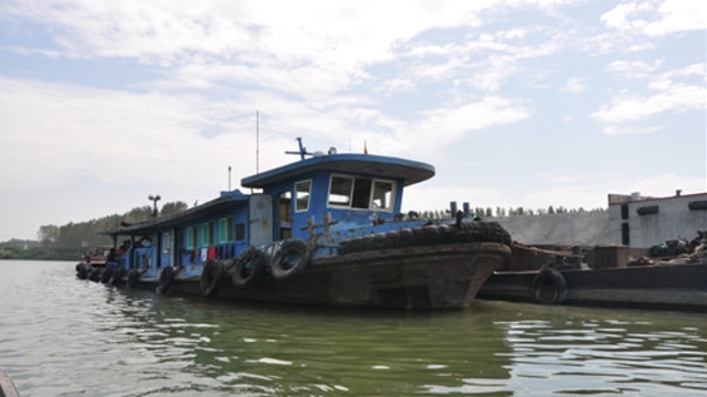 萬噸拖船浩蕩而來，商水港時隔半個世紀(jì)又通航